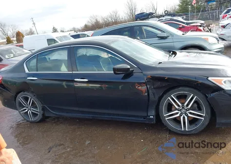 2017 Honda Accord Sport from USA, damaged, VIN 1HGCR2F67HA204893